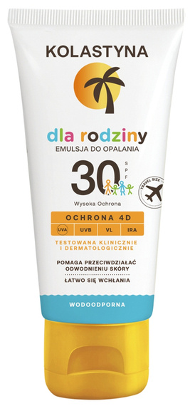 KOLASTYNA Emulsja do opalania Rodzinna SPF30 80ml