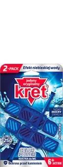 Kret Color Power Arctic Water Toilet Cube 2 x 40 g