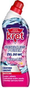 Kret Fresh & Clean Power Water Lily Toilet Gel 750 g