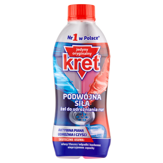 Kret Gel for unclogging pipes double strength 700 g