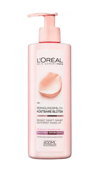 L'OREAL PARIS Mleczko do demakijażu RARE FLOWERS - cera bardzo sucha  400ml