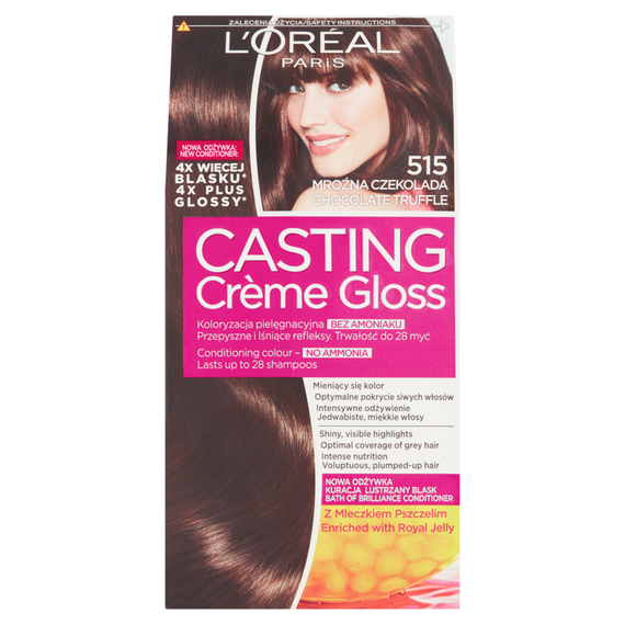 L'Oreal Paris Casting Creme Gloss Hair Dye 515 Frosty Chocolate