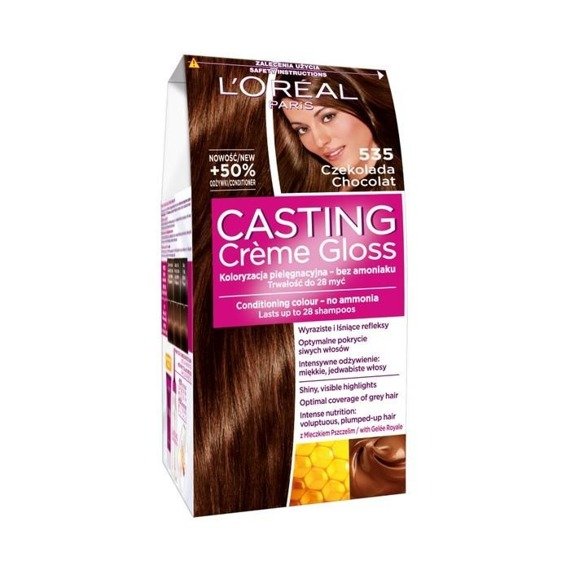 L'Oréal Paris Casting Crème Gloss Hair dye 535 Chocolate