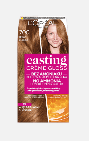 L'Oreal Paris Casting Crème Gloss Semi Permanent Hair Dye 700 blonde