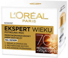 L'Oreal Paris Ekspert Wieku 70+ Przeciwzmarszczkowy krem odżywczy na dzień 50 ml