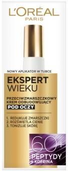 L'Oréal Paris Ekspert Wieku Przeciwzmarszczkowy krem odbudowujący pod oczy 60+ 15 ml