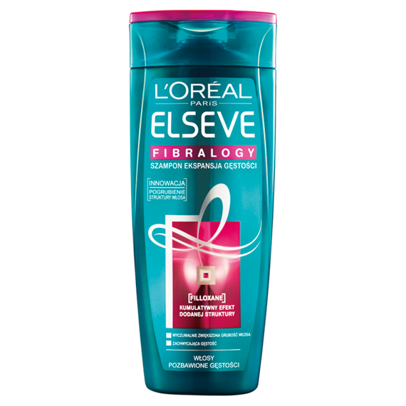 L'Oréal Paris Elsève Fibralogy Shampoo 400ml density expansion