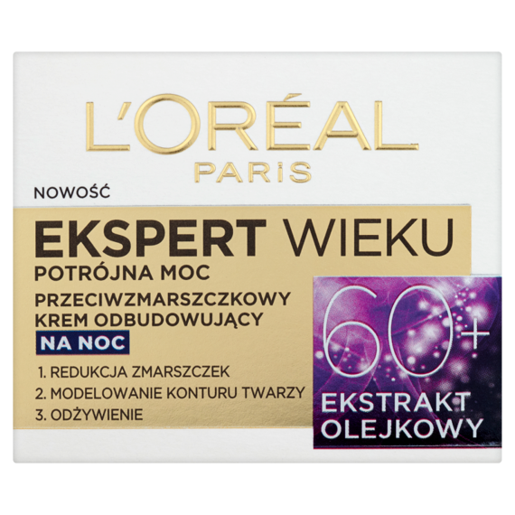 L'Oréal Paris Expert Age 60+ Anti-wrinkle rebuilding the night 50ml