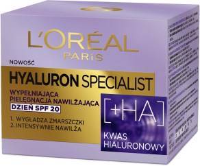 L'Oreal Paris Hyaluron Specialist Krem nawilżający na dzień z SPF 20 50 ml