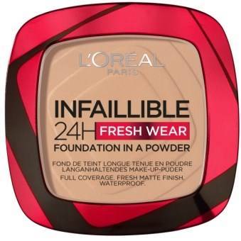 L'Oréal Paris Infaillible 24H Fresh Wear Foundation In A Powder matujący podkład do w pudrze 120 Vanilla 9g