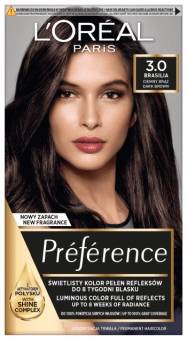 L'Oréal Paris Préférence Hair Color 3.0 Brasilia Dark Brown