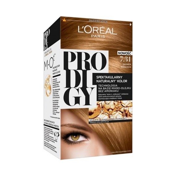 L'Oréal Paris Prodigy Hair dye 7.31 Sahara
