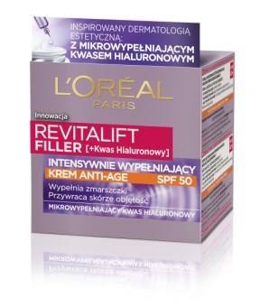 L'Oréal Paris Revitalift Filler Intensywnie wypełniający krem Anti-Age SPF 50 50 ml