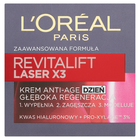 L'Oreal Paris Revitalift Laser X3 Anti-Wrinkle Cream Anti-Age Deep Regeneration Day 50 ml