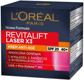 L'Oréal Paris Revitalift Laser X3 Krem Anti-Aging o potrójnym działaniu SPF 25 50 ml