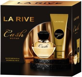 La Rive Cash For Woman Woda perfumowana 90ml spray + Żel pod prysznic 100ml