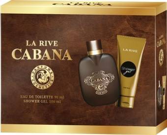 La Rive for Men Zestaw prezentowy Cabana -woda toaletowa 90ml+żel pod prysznic 100ml