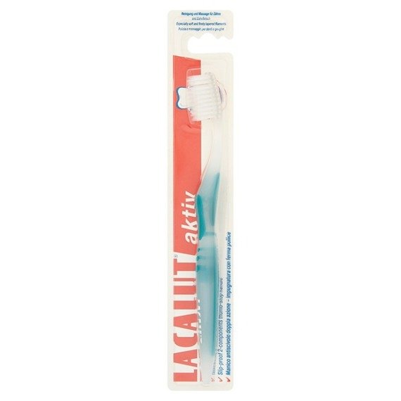 Lacalut Aktiv toothbrush for delicate gums