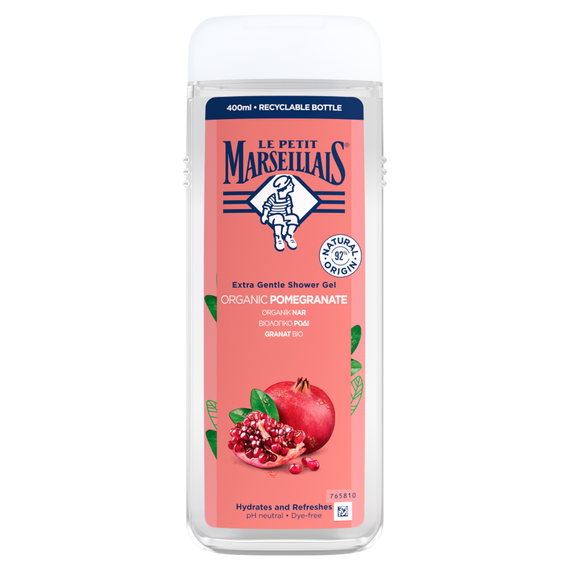 Le Petit Marseillais Shower gel pomegranate organic 400 ml