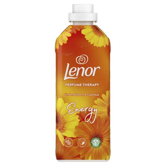 Lenor Płyn do płukania tkanin Energy Linden Blossom Calendula, 37 prań 925 ml