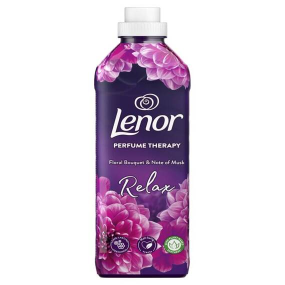 Lenor Płyn do płukania tkanin Relax Floral Bouquet & Note Of Musk, , 37 prań 925 ml