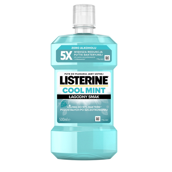 Listerine Zero Liquid mouthwash 500ml