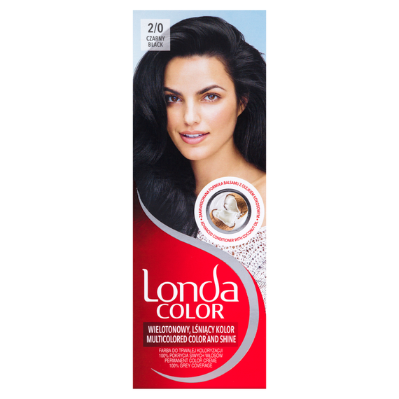 Londa Color Permanent Coloring Dye Black 2/0