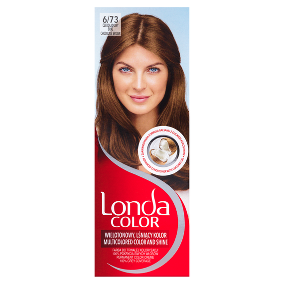 Londa Color Permanent Coloring Dye Chocolate Brown 6/73