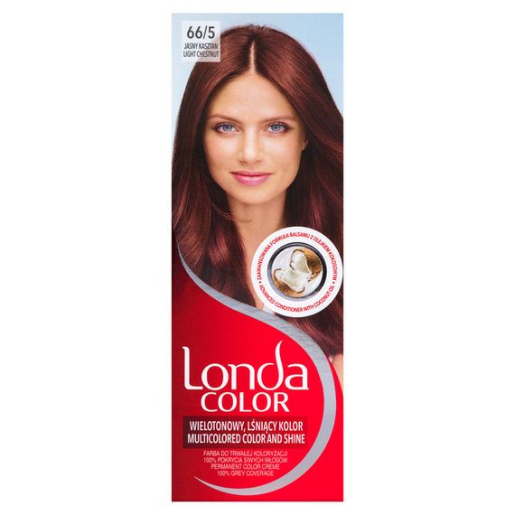 Londa Color Permanent Coloring Dye Light Chestnut 66/5