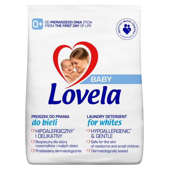 Lovela Baby Hypoallergenic washing powder for whites 1.3 kg