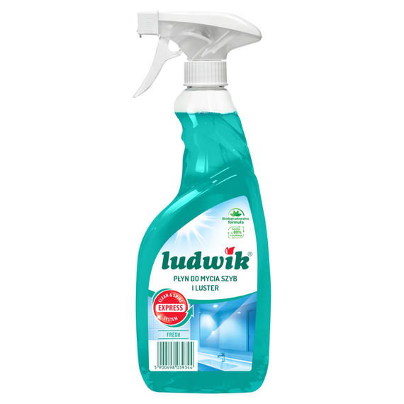 Ludwik Fresh Glass and Mirror Cleaner 600 ml