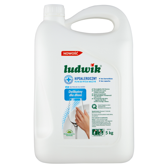 Ludwik Hypoallergenic dishwashing liquid 5 kg