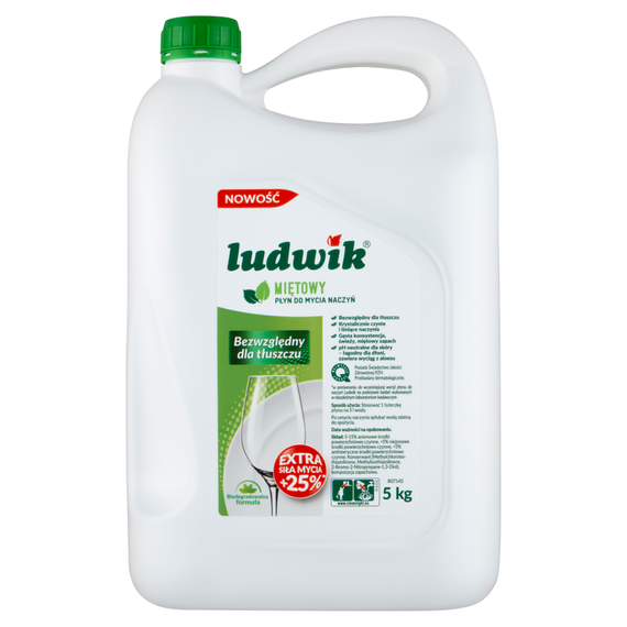 Ludwik Mint dishwashing liquid 5 kg