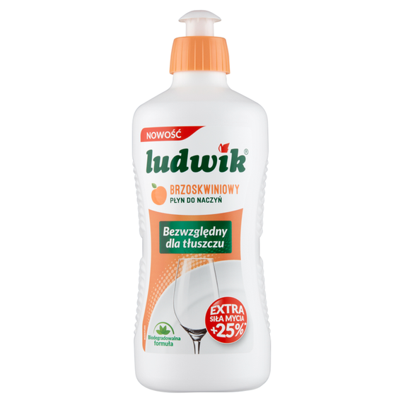 Ludwik Peach Dishwashing Liquid 450 g