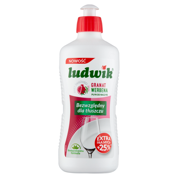 Ludwik Pomegranate Verbena Dishwashing Liquid 450g