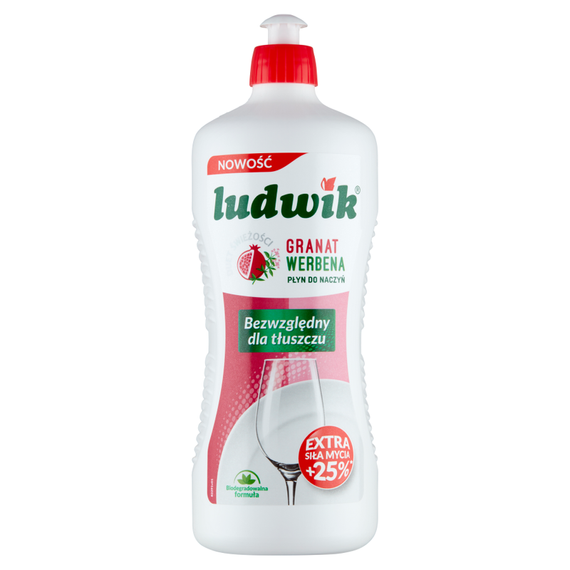 Ludwik Pomegranate Verbena Dishwashing Liquid 900g