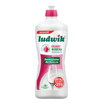 Ludwik Pomegranate and Verbena Dishwashing Lotion 450g