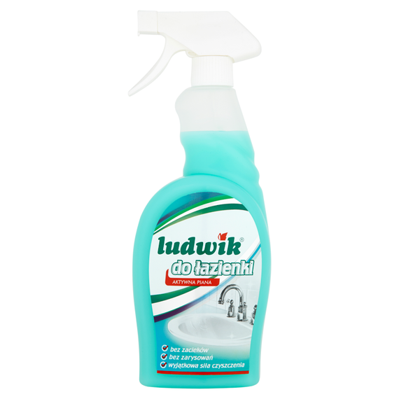 Ludwik bathroom cleaning milk with active foam spray 750 ml