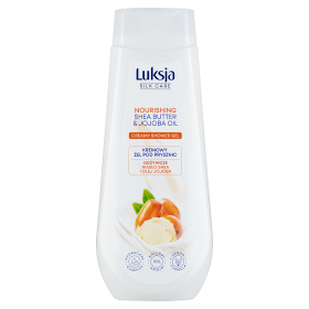 Luksja Silk Care Creamy shower gel nourishing shea butter and jojoba oil 500 ml