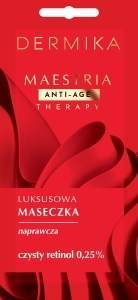 MAESTRIA Luksusowa maseczka naprawcza, czysty retinol 0,25%, 7g