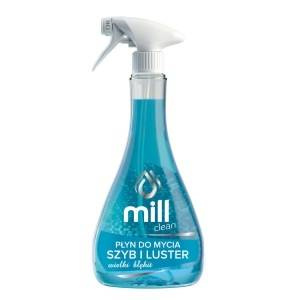 MILL clean – płyn do mycia szyb i luster – wielki błękit 555 ml