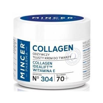 MINCER PHARMA Krem tłusty do twarzy 70+, COLLAGEN N304, 50ml