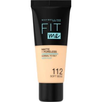 Maybelline Fit Me! Matte + Poreless Podkład Matujący 118 Nude