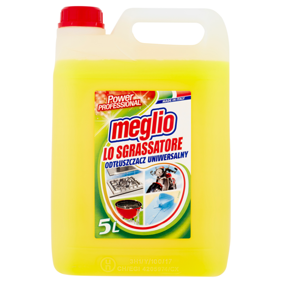 Meglio Lo Sgrassatore Lemon Universal Degreaser 5L