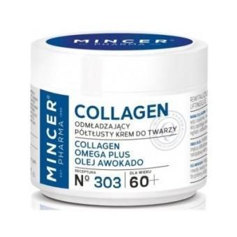 Mincer Pharma, krem odmładzający do twarzy 60+, COLLAGEN N303