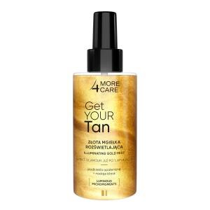 More4Care Get Your Tan! Gold Illuminating Mist 150 ml