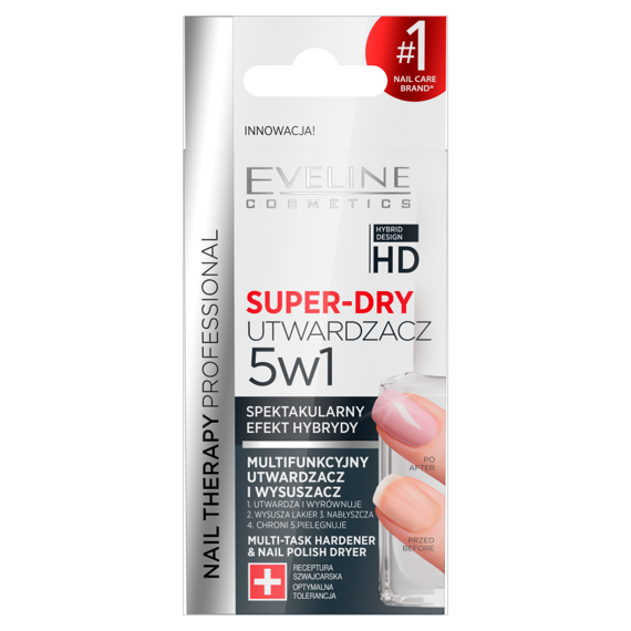 Nail Therapy Professional Super - dry utwardzacz 5w1