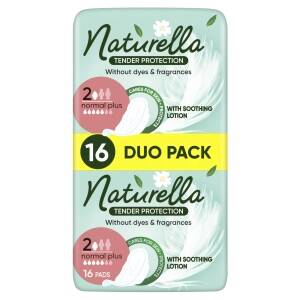 Naturella Ultra Tender Protection Normal Plus Podpaski 16szt