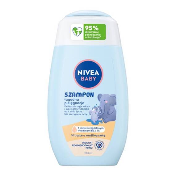 Nivea Baby szampon łagodna pielęgnacja 200ml