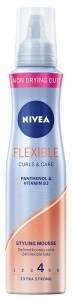 Nivea Flexible Curls & Care Styling Mousse pianka do stylizacji włosów kręconych 150ml